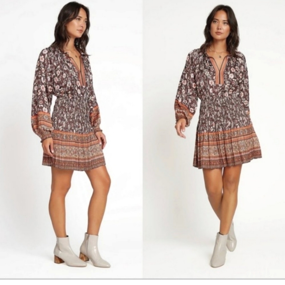 ANTHROPOLOGIE Current Air Alyce Mini Dress. Size small NWT - Picture 2 of 16